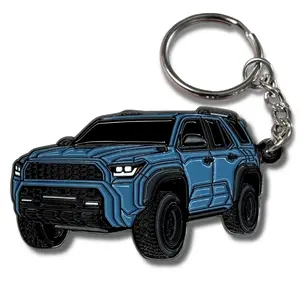 Toyota 4Runner Keychain 2025, 6th Gen SUV Accessories Key Chain, Driver Everyday Carry Gift, Rugged Automotive Style