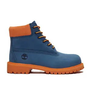 Little Kid's Timberland Premium 6 In. Lace Dark Blue Nubuck (TB0A2CTG EP2) Little Kid's Timberland Premium 6 In. Lace Dark Blue Nubuck (TB0A2CTG EP2)