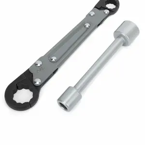 Adjustable Angle Stop Wrench Kit for Plumbing, Professional Plumber Tools