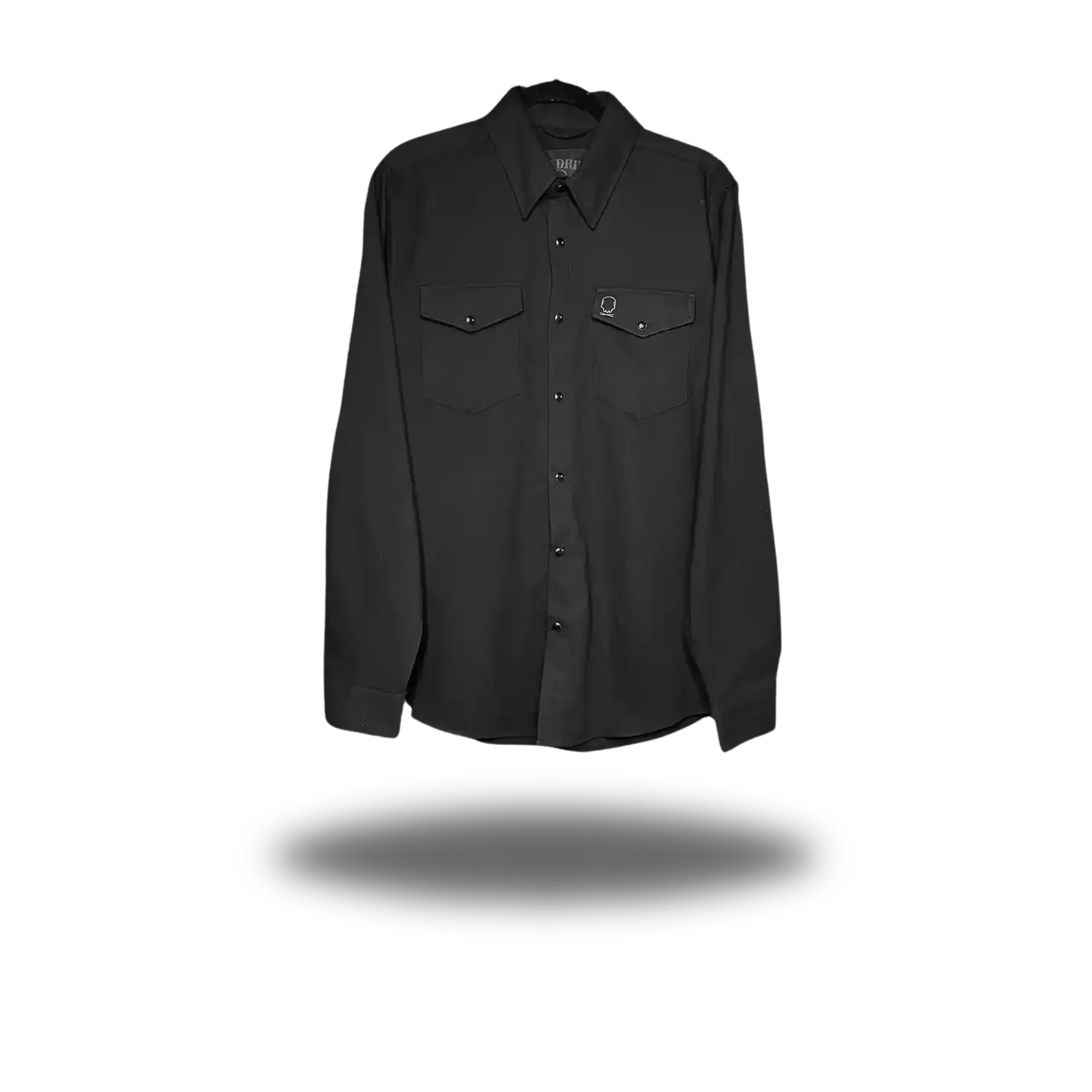 TDC Black Pearl Snap Flannel – Premium Streetwear Flannel Shirt, Biker Style Apparel, Rugged Workwear Jacket Shirt, TikTok Viral Fashion, Unisex Flannel Overshirt, Heavy Duty Casual Outerwear