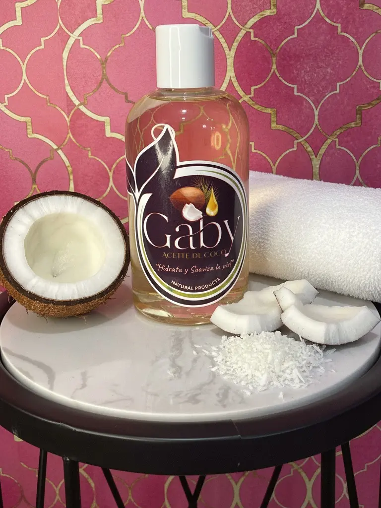 Gaby natural products coconut body oil