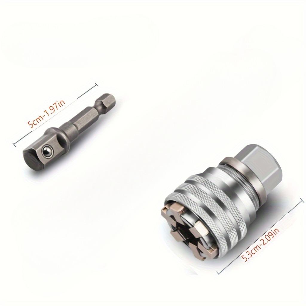 Universal Adjustable Socket Wrench for Standard Metric 10-19mm Tool Adjustable Universal Telescopic Hex Metric Socket band drive adapter