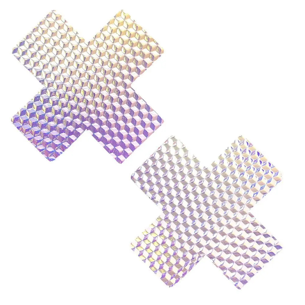 Neva Nude Mine Crafty 3D Pastel Nipztix Pasties – Lustful Lilac Holographic