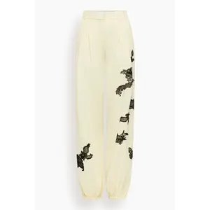 Clifton Pant in Custard