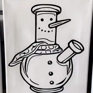 Adult Christmas Painting Canvas - Perfect for Holiday Artistic Expression