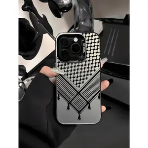 Heart Headband Cellphone Case Compatible With IPhone 16 15 14 13 12 11 Pro Max X XR XSMAX 8 12 Plus Anti-Fall Matte Rear Cover, Also Fit Galaxy A03, A05, A05S, A12, A14, A15, A32 4G/5G, A35, A52/A52s 5G