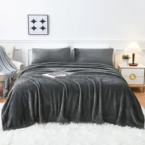 Faux  Sheets, Luxury Ultra Soft Fleece Bed Sheets Set,  Plush  Bedding for Fall Winter, Cozy Warmth, No Shedding, 4 count, , Dark Gray