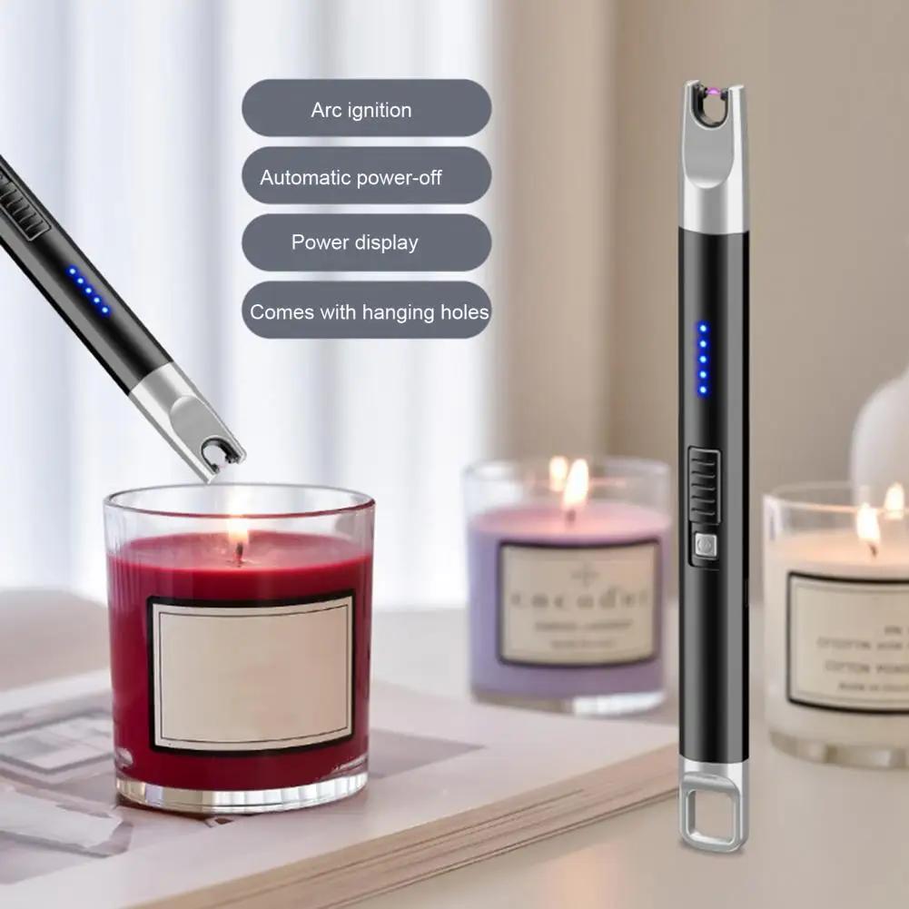1 Set Convenient Pulse Igniter Long Handle Electric Igniter Automatic Power Off Wide Application BBQ Igniter Light
