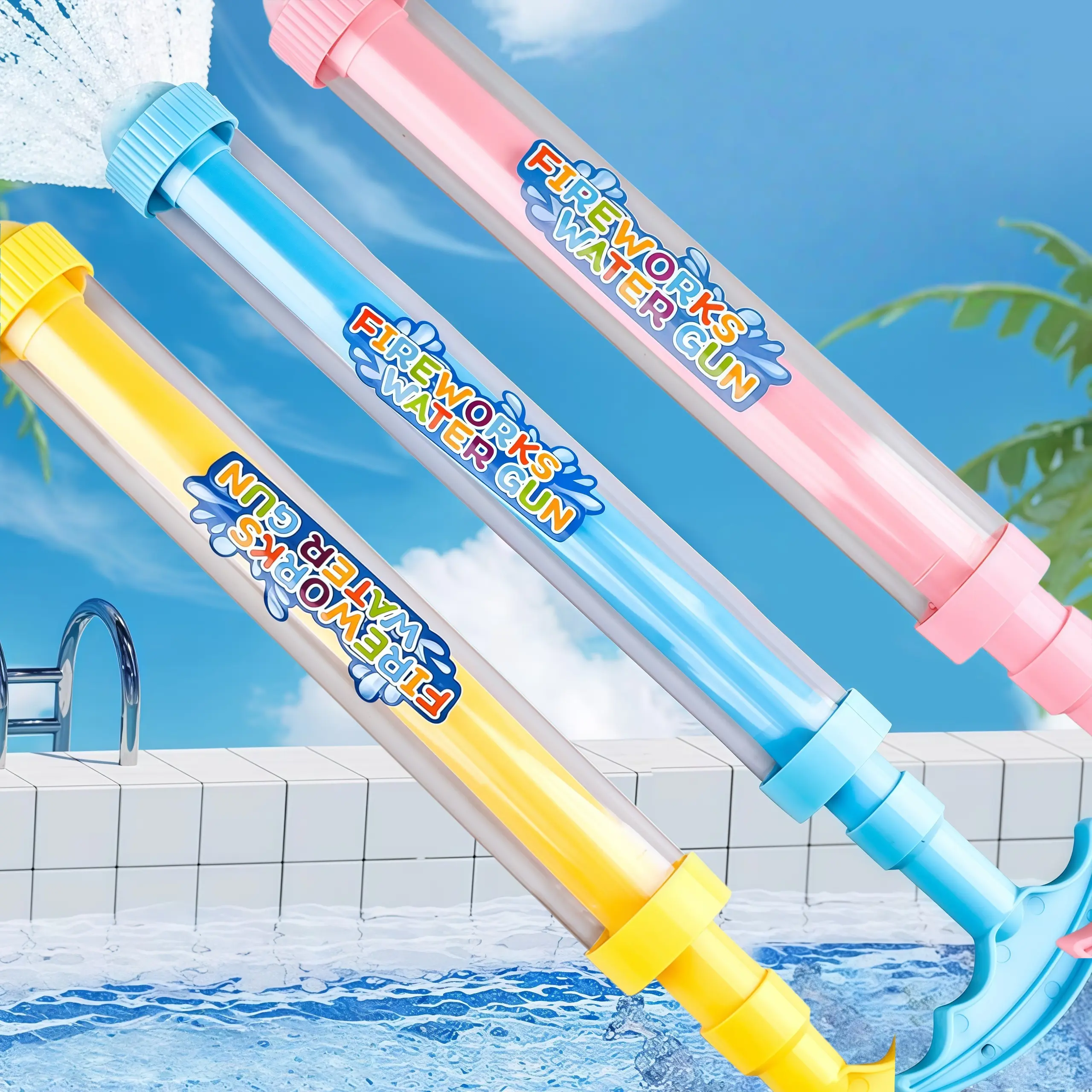 3 Pcs (Blue+Pink+Yellow)