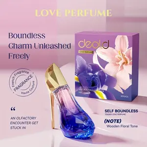 Love Perfume - 1.01 fl oz Self Boundless High Heel Shoes Perfume, Wooden Flower Tone Women's Fragrance, Ideal for Daily, Travel & Holiday Gifts