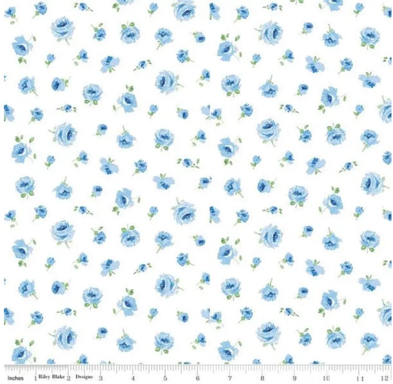 Mary Rose Flower Show Fabric by Liberty of London for Riley Blake Designs