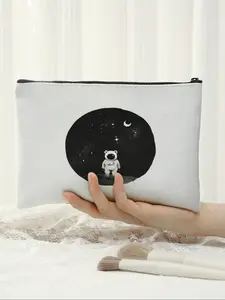 Astronaut Snack Bag for Travel, Organizer for Cosmetics & Emergency Snacks, Ideal Gift for Friends & Sisters, Fashionable Travel Storage Pouch