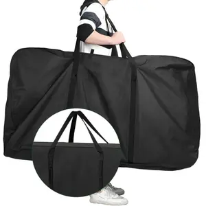 Oxford fabric oversized furniture storage bag, zipper bag with handle buckle extension, large outdoor chair and folding bed storage, black, 43.3 x 29.13 x11.02 inches, zipper closure, portable, durable, very suitable for zero gravity