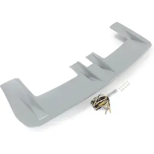 Windshield Truck Cab Sun Visor Compatible with 1999-2016 Ford F-250 F-350 F-450 F-550 Super Duty ABS Plastic Gray