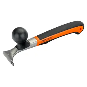 Ergo Carbide Blade Scraper with 2-1/2" Blade, Heavy-Duty Hand Tool for Paint, Rust, and Adhesive Removal on All Surfaces, with Ergonomic Handle and Extra-Wide Blade for High-Strength Scraping