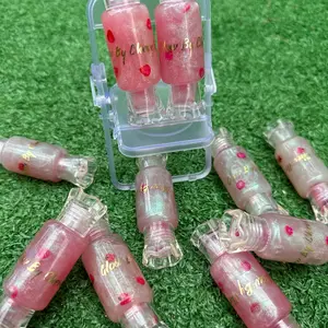 Makeup - Cotton Candy Color Changing Lipgloss Set - Cosmetic shine non-sticky Moisturizing Smooth Coconut Nourishing Organic Moisturize Hydrate Moisture glow oil i love Glossy finish