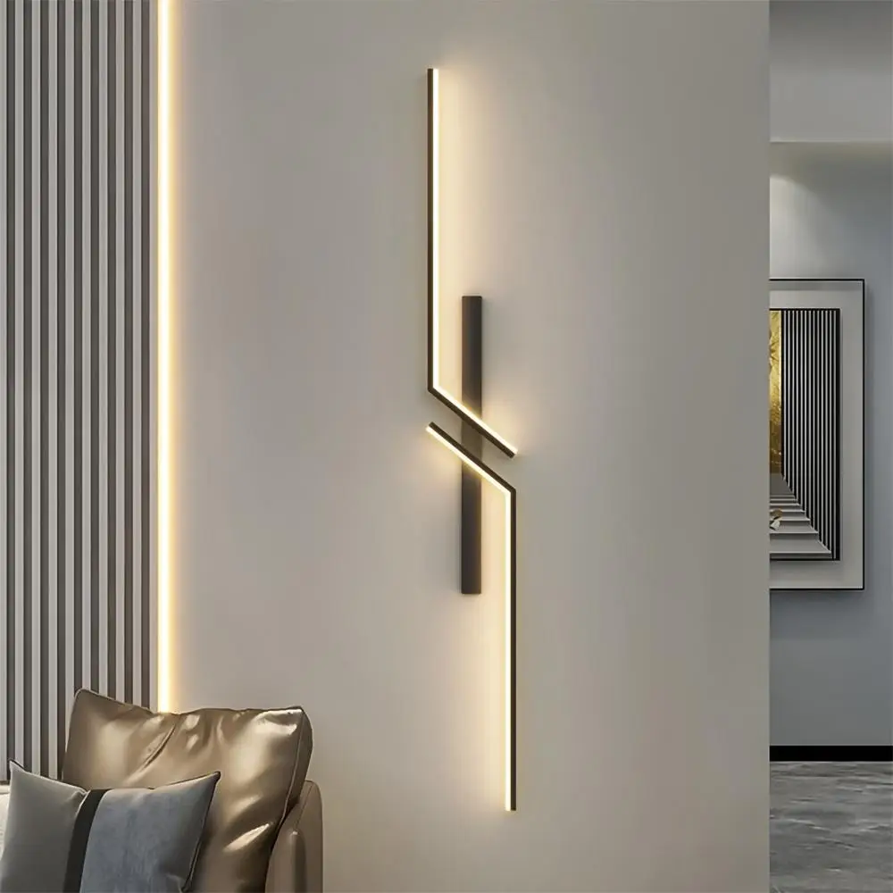Modern LED Wall Mounted Light, Wall Sconce, 3000K Warm Light Wall Lamp for Living Room, Bedroom, Study, Office, Hotel, Indoor Home Decorative Wall Lig
