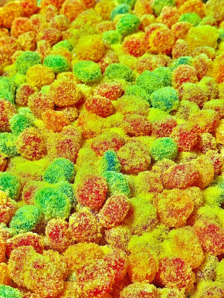 Sour Kings Candy - Lemonade Sour Gusher Bursts - Viral Sour Candy Snack