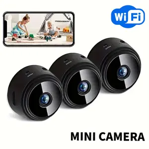 Mini Smart Camera - 480P AI Human/Pet Detection | 24/7 Recording w/ SD Card & Cloud | Motion Alerts | Nanny Cam Baby/Pet Monitor | 2.4G Only USB Powered Indoor Security (1pc)