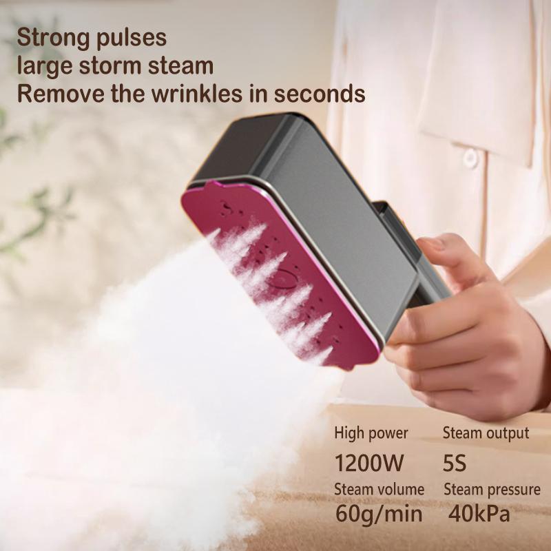 folding ironing machine, Oversized ironing panel,110-220V Wide Voltage, volume 60g/min,  pressure40kPa,steam level Handheld Clothing Steamer Appliance