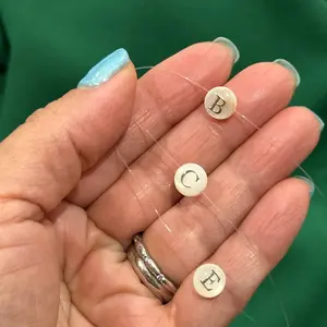 invisible cord  necklace