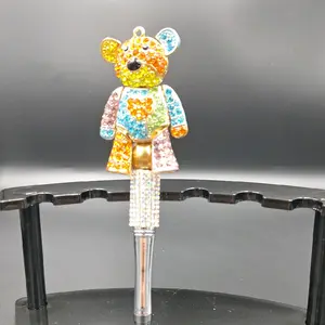 Blinky Bear Beadable Pen - Perfect for Writing and Correction