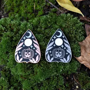 Pumpkin Planchette Pin