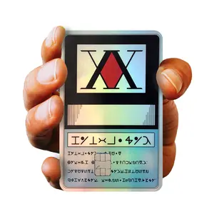 STiCKiEMART Anime Hunter License Skin Cover with EZ Applicator -  Holographic Vinyl