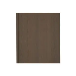 Dusty Chestnut All-Weather Composite Siding System Shiplap Board Premium Exterior Wall Cladding Panels for Modern Home Facades | Waterproof Wood Look Composite Siding for Outdoor Walls
