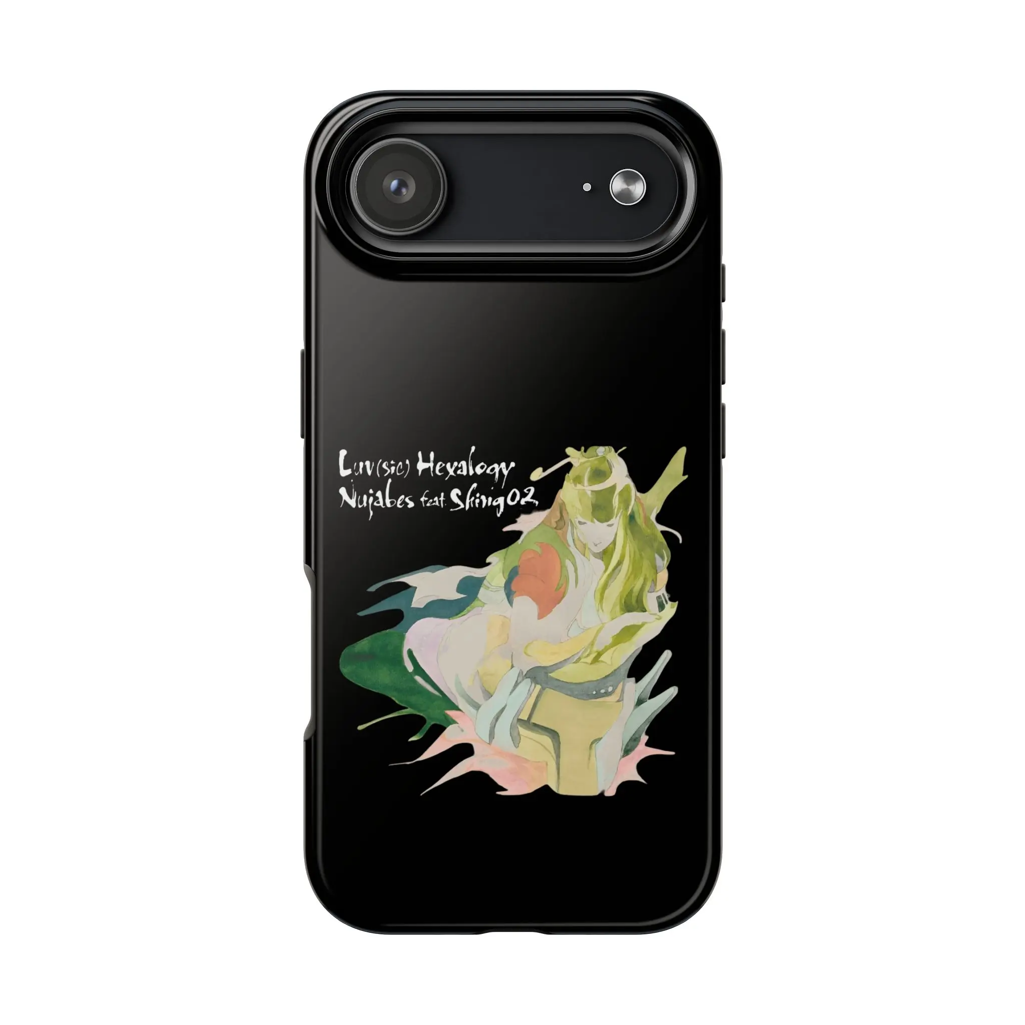 Custom Nujabes Luv Sic Polycarbonate Tough Smartphone Casing - Black, Hip Hop Japanese Graphic, Wireless-Ready, Protection & Resistance iPhone 8 Accessories, Gift for Music Lovers