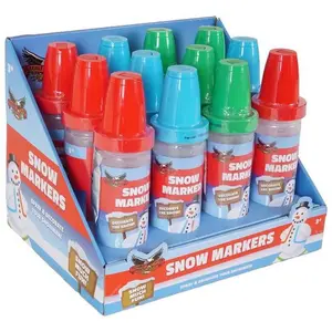Flexible Flyer 9090419 2 in. Plastic Snow Markers, Assorted - Pack of 12