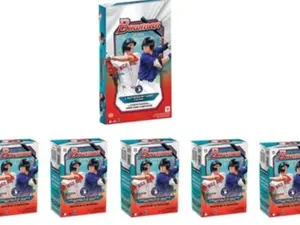 BREAK #553  - (6) BOX PYT- (1) 2026 BOWMAN BASEBALL HOBBY AND (5) 2026 BOWMAN BASEBALL BLASTERS