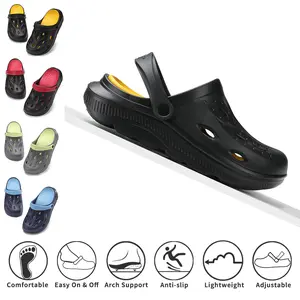 Holiday Haul Arch Support Clogs Mens Womens 2024 New Arrival Garden Shoes Lightweight Outdoor Beach Slippers Recovery Sandals with Removable Thick Insoles