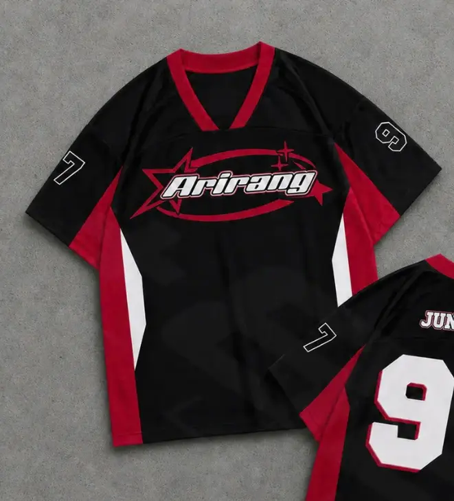 Kpop Sideline Football Jersey,Concert Outfit For Fan, Concert Outfit, Music Lover Gift, Tour Inspired Apparel