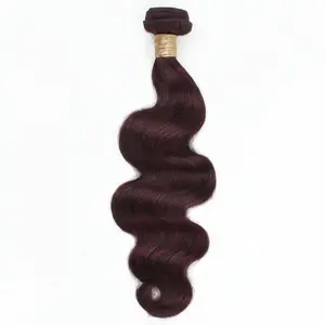 Burgundy Body Wave Bundles