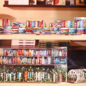 6roll,  Tape, Self-Adhesive, Single-Use, Ideal for Decorating Picture Frames, Phone Cases, Mugs, Planners, Calendars, Boxes, and Scrapbook Stickers decorative diy