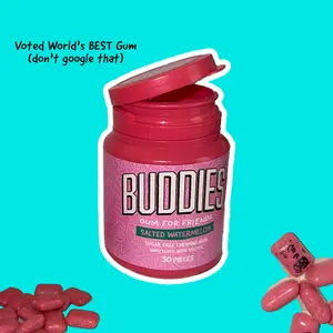 Salted Watermelon Chewing Gum