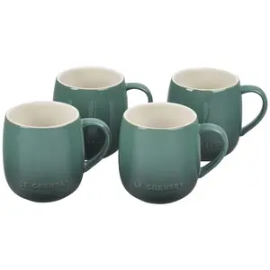 Le Creuset Set of (4) 13-oz Heritage Mugs