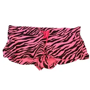 Y2K Shorts Leopard print Harajuku wear Punk Pants Hip Hop Vintage Trousers Grunge Gothic  Girls Casual  pants EMO Womenswear Bottom