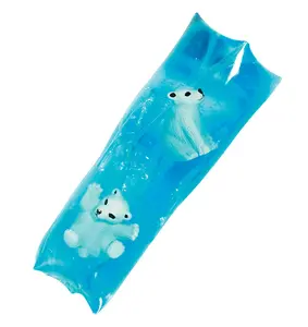 WARM FUZZY Toys - Water Wigglers Sensory Toys - Sensory Tubes - Squishy Sensory Water Wiggler Toy - Fidget Toys for Birthday, Party Favor, Prize Box, PTA Carnival or School Fundraisers - Polar Bear