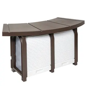 XtremepowerUS Heavy Duty Spa Pad Hot Tub Connectable, Brown XtremepowerUS Heavy Duty Spa Pad Hot Tub Connectable, Brown