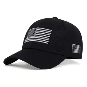 1/2 Pack Men's Tactical American Flag Hat - Outdoor Baseball Cap for Hunting & Fishing
