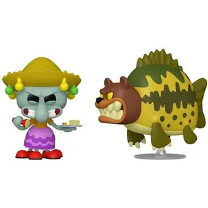 Funko POP! Animation: SpongeBob SquarePants - Squidward & Sea Bear 2-Pack  [COLLECTIBLES] Vinyl figurine/statue, Collectible