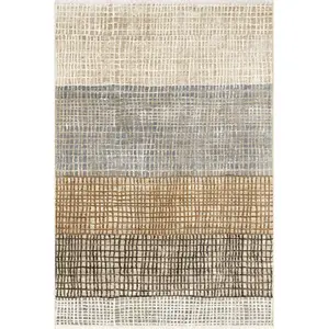 Park Abstract Checked Area Rug