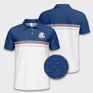 Ryder cup 2025 - Golf Polo , 2025 Ryder Cup Tournament Print Men Polo Shirt, Men Polo Gift