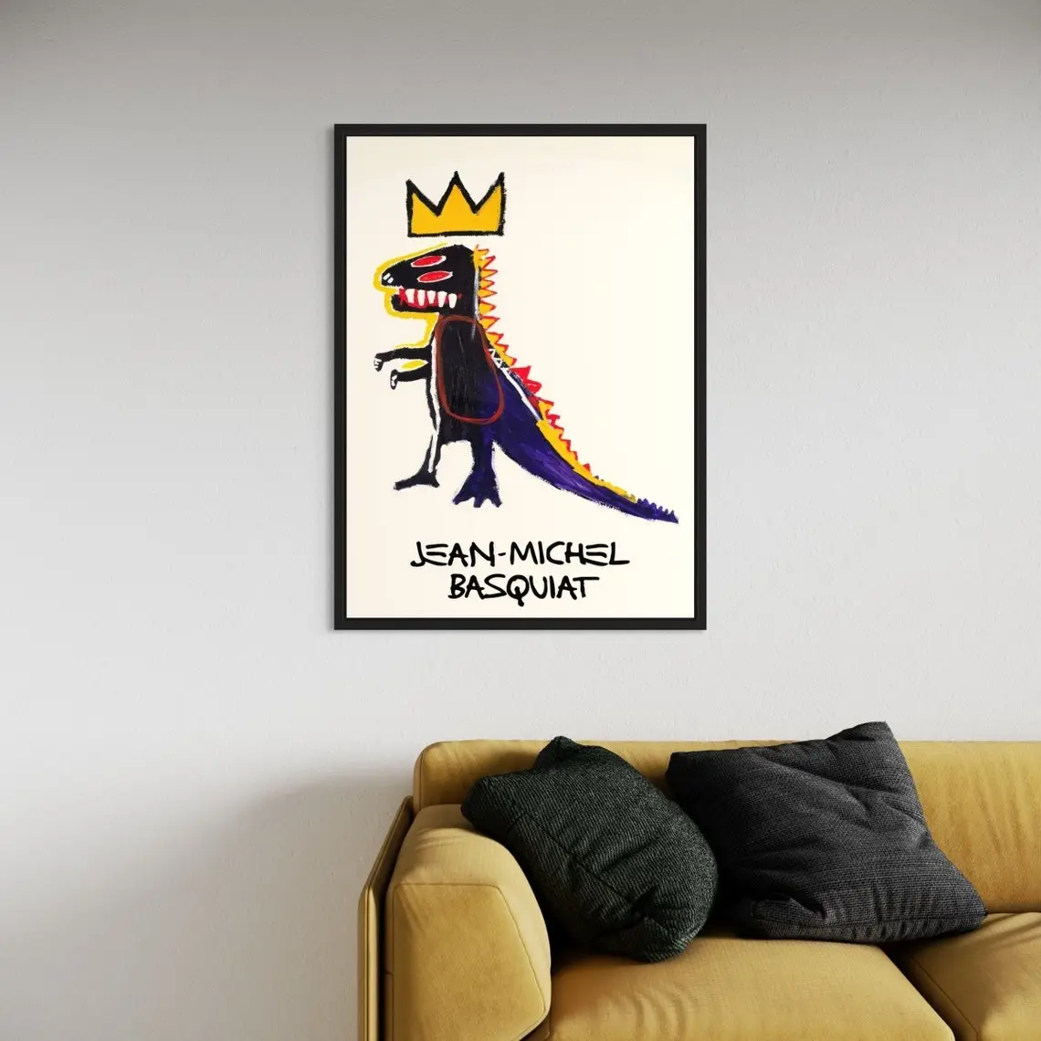 Jean-Michel Basquiat 'Pez Dispenser 1997' Estate Poster  Wall Art-Poster Print - Urban Art Decor