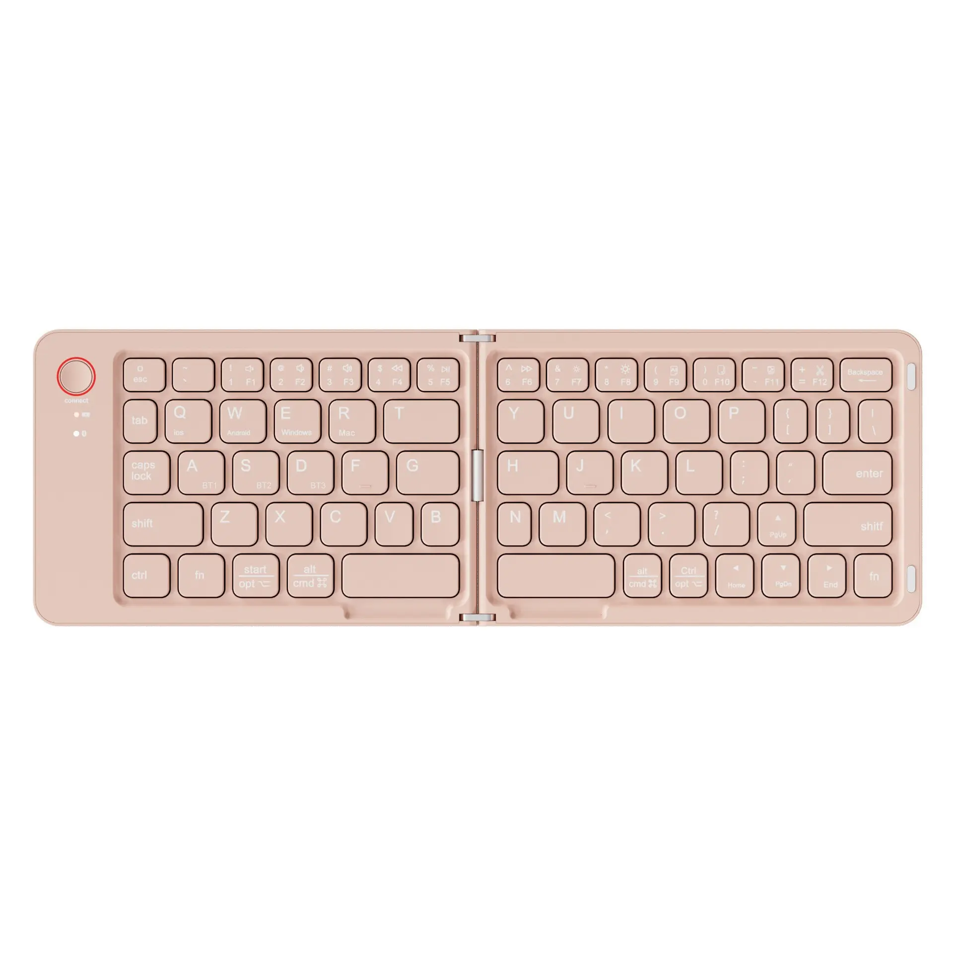 Wireless Folding Bluetooth Keyboard Laptop Mobile Phone Office Mini Portable Keyboard