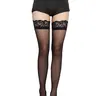 Women's Lace Trim High-Cut Thigh-High Socks, Multiple Colors Available, Comfortable Feminine Fashion Design, Perfect for Daily Wear, Slim Fit, Womenswear, Lingerie, Underwear, Lady