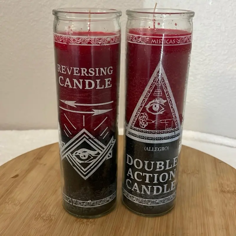 Reversible Candle Double Action Candle Set