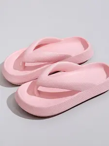 Women's Solid Color EVA Slides, Casual Comfortable Non-slip Slippers for Summer, Lightweight Breathable Slippers for Indoor & Outdoor Wear, Walking Shoes, Eva Slide Sandal